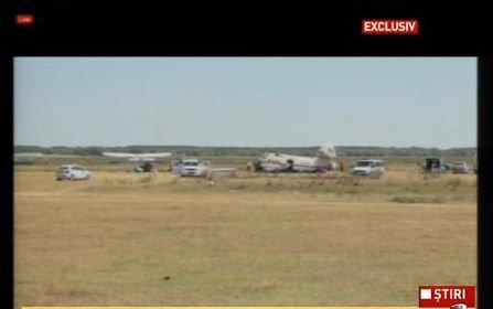 Copilotul avionului prăbuşit în Brăila: Aparatul s-a defectat în zbor