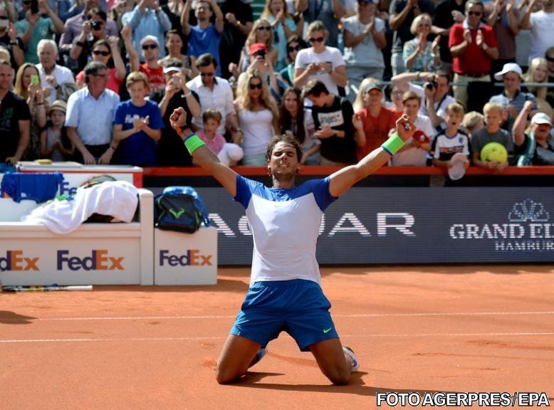 Rafael Nadal a câştigat turneul de la Hamburg