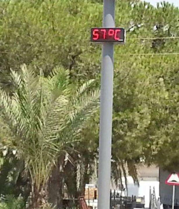 Orașul unde temperatura a ajuns la 57 de grade Celsius. Șoferii au condus cu mănuși de gătit pe mâini 320936