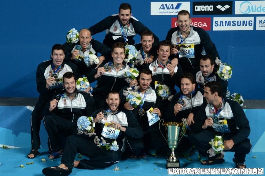 Serbia, campioană mondială la polo pe apă masculin