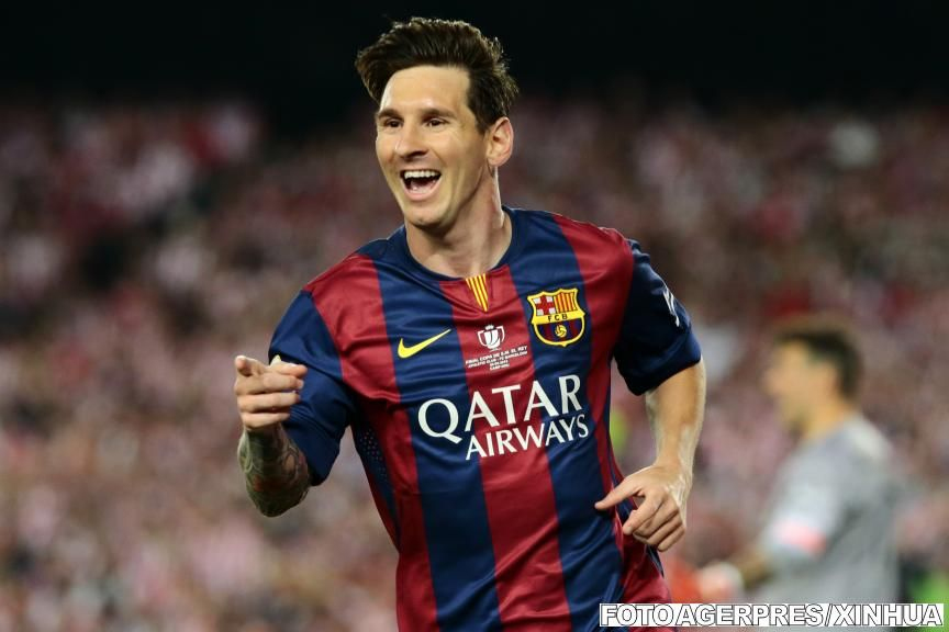 Lionel Messi, cel mai bun marcator în cupele europene