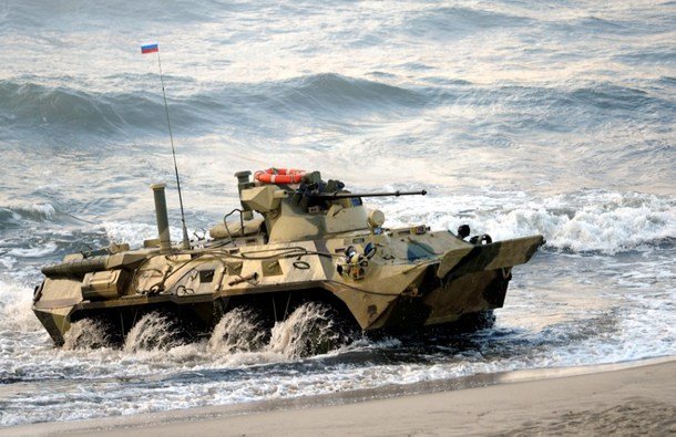 Trupele ruseşti au debarcat pe ţărmul Mării Baltice