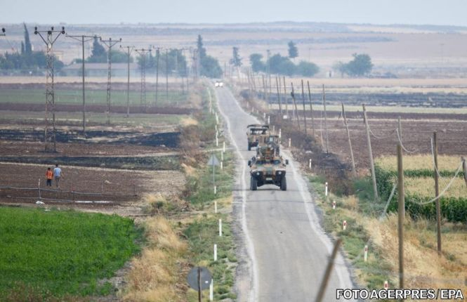 Turcii construiesc un zid  de beton la frontiera cu Siria