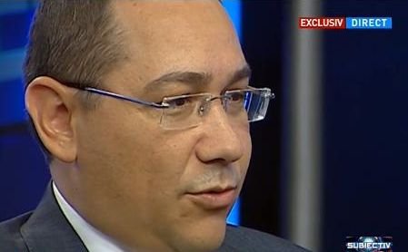 Victor Ponta: &quot;Am vrut să renunţ la funcţia de premier&quot;