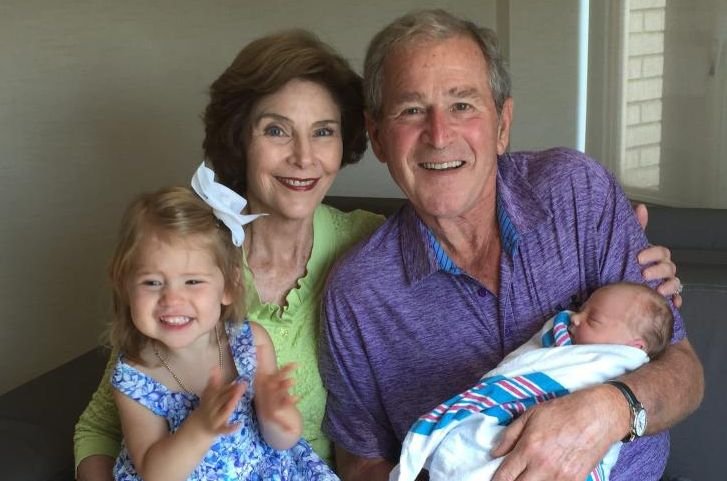 Bucurie mare în familia fostului preşedinte american George W. Bush