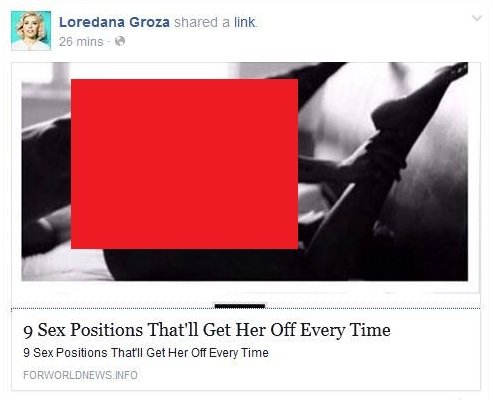 Loredana, mesaj INDECENT pe Facebook! Fanii, de-a dreptul SCANDALIZAȚI! CE a apărut pe contul oficial al cântăreței!