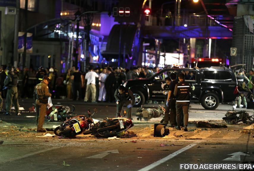 Explozie puternică în centrul Bangkokului. Cel puţin 12 morţi - VIDEO 322926