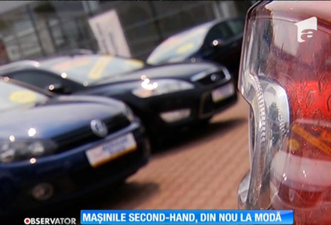 Românii îşi îndreaptă tot mai mult atenţia spre maşinile second-hand
