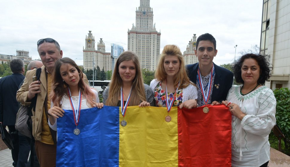Elevii români au obţinut locul întâi la Olimpiada de Geografie din Rusia