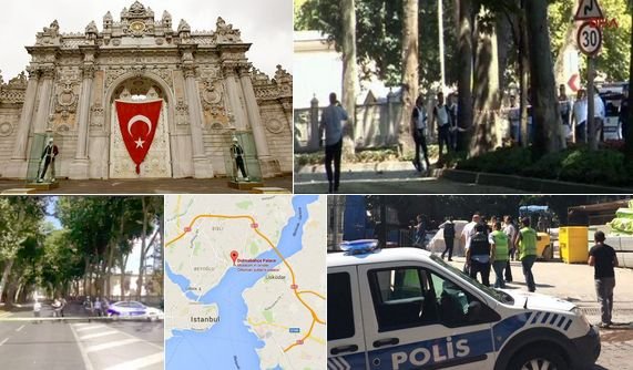 Atac armat în faţa Palatului Dolmabahce din Istanbul