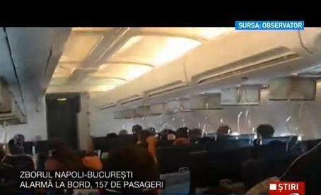 Clipe de groază pentru pasagerii unei aeronave Blue Air care venea spre Bucureşti