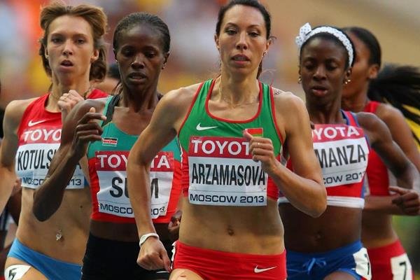 Marina Arzamasova, medalie de aur în proba de 800 de metri a Campionatelor Mondiale de atletism