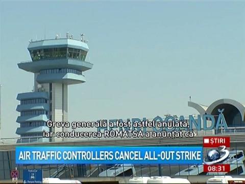Air traffic controllers cancel all-out strike