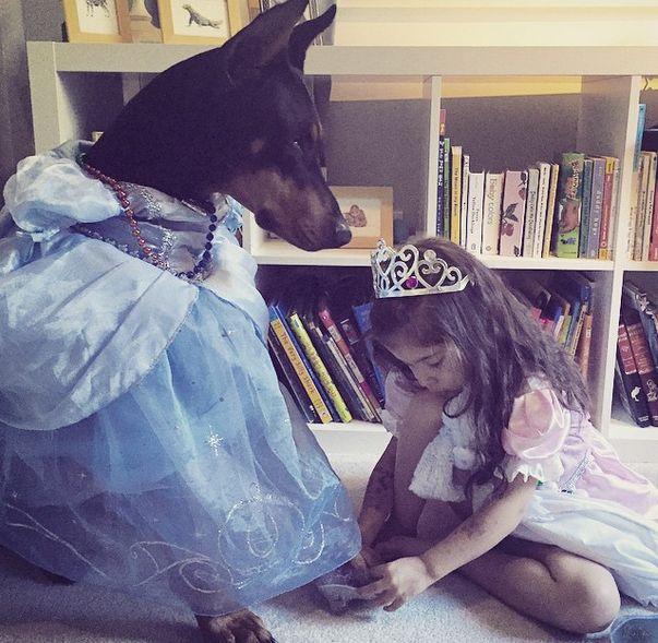 Frumoasa şi bestia, varianta reală. Prietenia care a cucerit internetul 325706