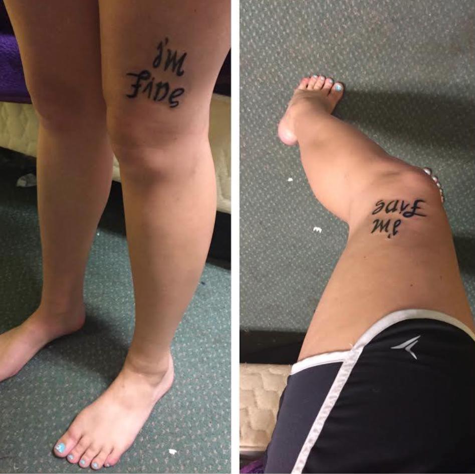 Și-a făcut un simplu tatuaj și viața i s-a schimbat. Ce vede lumea, ce vede ea 325639