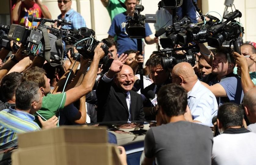 Basescu, under criminal investigation for threats
