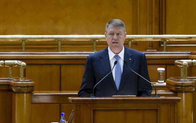 Klaus Iohannis vrea să susţină un discurs în Parlament