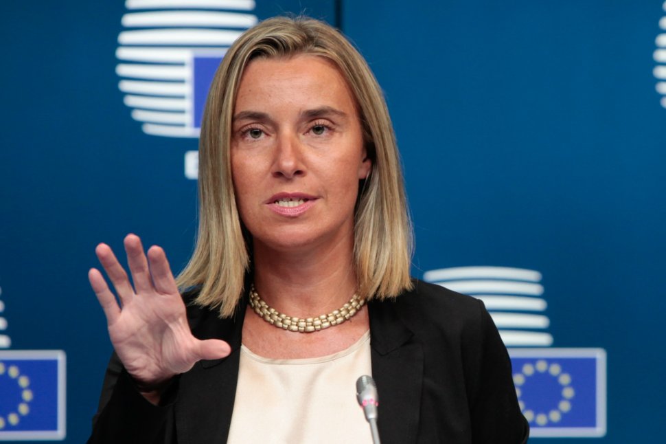 Federica Mogherini cere liderilor europeni să rămână &quot;uniţi&quot; în faţa crizei imigranţilor
