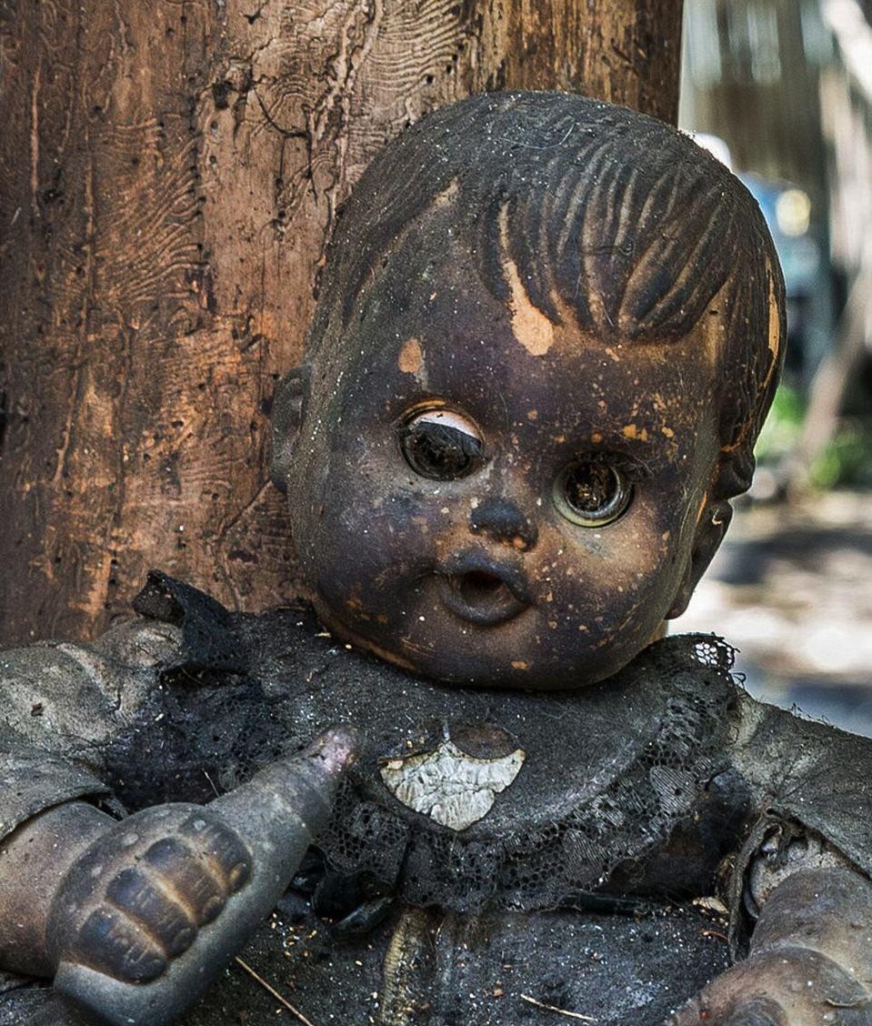 Fotografii de coşmar cu Insula Păpuşilor. Locul bântuit, desprins parcă din filmele horror 327179