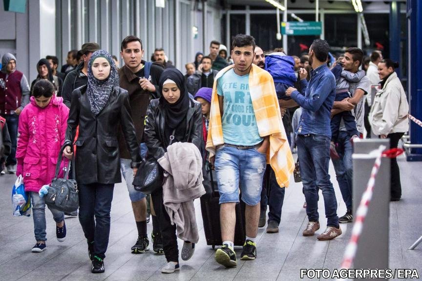 FOTO.Cum au fost întâmpinaţi unii refugiaţi în Germania. Fotografii incredibile