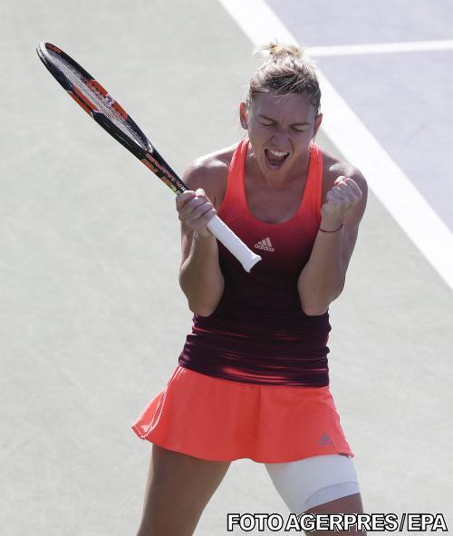 Mesajul postat de Simona Halep pe Twitter înaintea meciului cu Azarenka, din sferturile US Open. "Asta e arma mea!" 327461