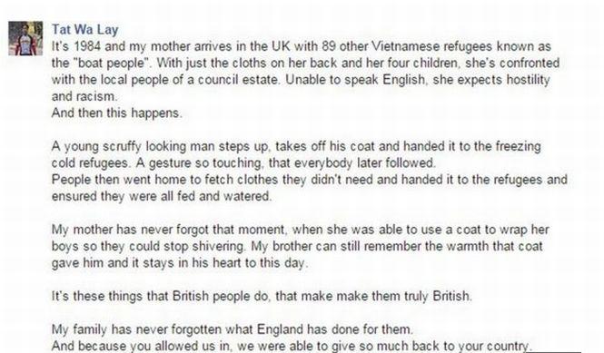 Mesajul tulburător postat de un refugiat pe Facebook. A primit sute de mii de "like"-uri 327308