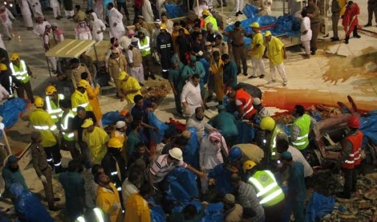 Macaraua prăbuşită peste o moschee din Mecca, deţinută de o firmă care aparţine familiei lui Osama bin Laden