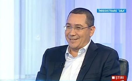 Ponta, amuzat de discuţiile lui Mircea Băsescu cu Fănica Anghel