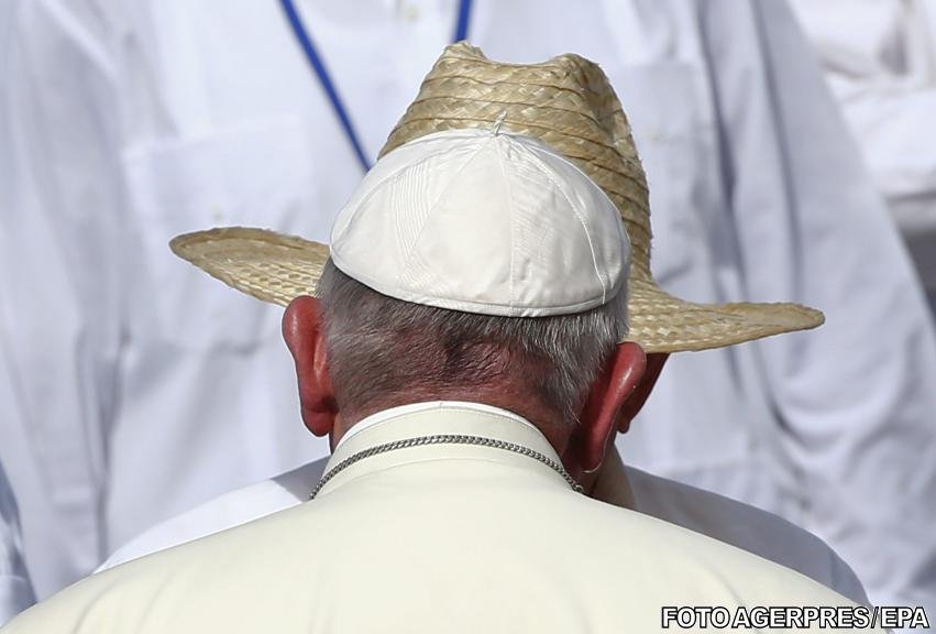 Papa Francisc, imagine inedită. Cine e personajul eclipsat 