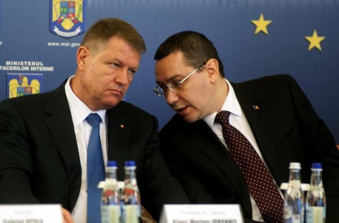 Klaus Iohannis şi Victor Ponta, întâlnire de urgenţă la Palatul Cotroceni