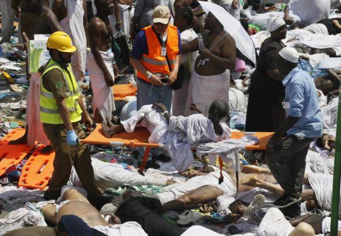 Bilanţul înfiorător al tragediei de la Mecca. 717 morţi şi 805 răniţi în urma busculadei
