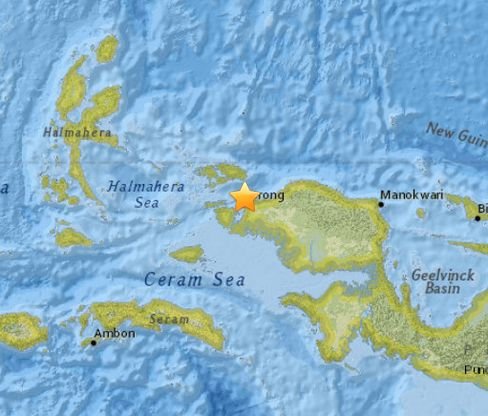 Cutremur puternic în estul Indoneziei. Epicentrul, la 30 de kilometri de cel mai apropiat oraş