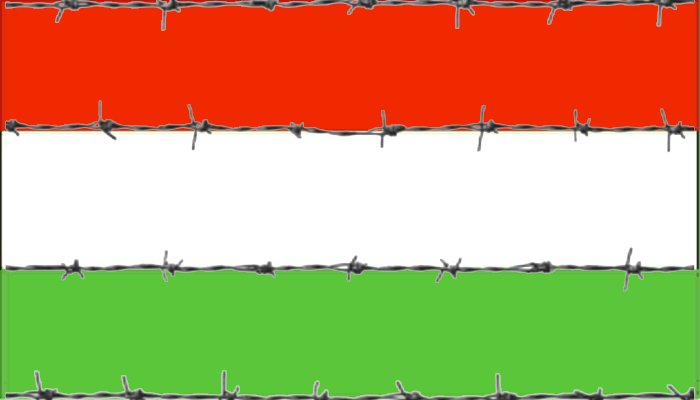 Ungaria se înconjoară cu sârmă ghimpată. Ridică gard metalic la frontiera cu un alt stat vecin