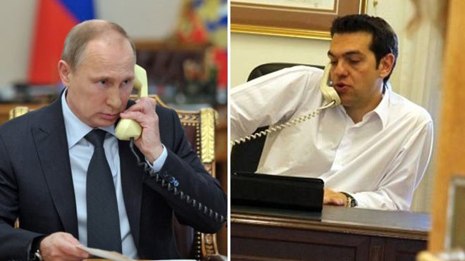 Tsipras a fost chestionat de Vladimir Putin în problema refugiaţilor