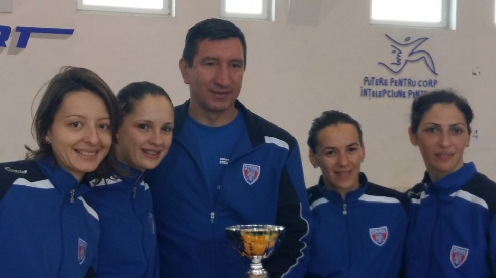 CSA Steaua a câştigat Cupa României pe echipe la spadă feminin