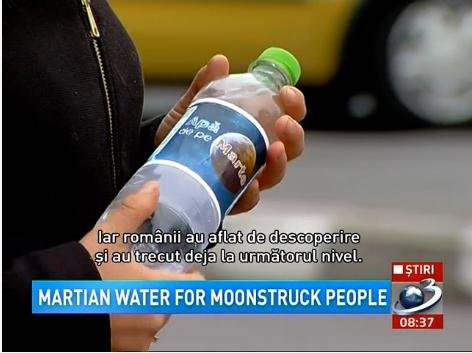 Martian water for moonstruck people