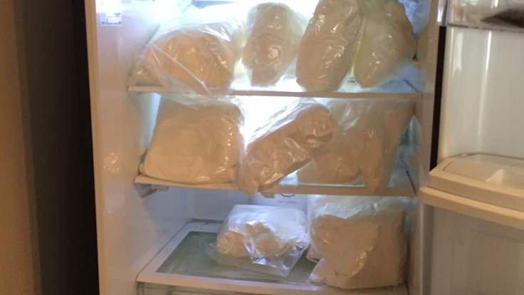 Droguri de 25 de milioane de lire sterline, ascunse într-un frigider