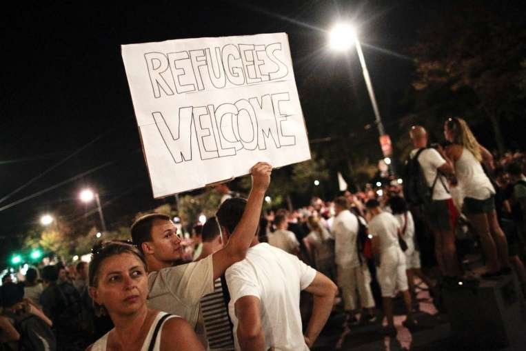 Manifestaţie de amploare la Viena, în favoarea refugiaţilor