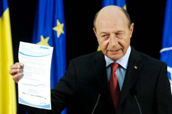 Traian Băsescu would do anything to stay in the spotlight