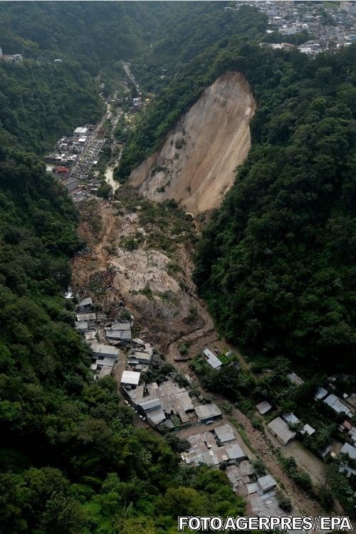 Bilanţ tragic în urma unor alunecări de teren