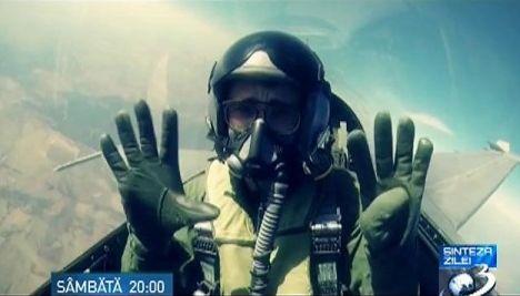 CaN România: Ionuţ Cristache s-a plimbat cu F-16