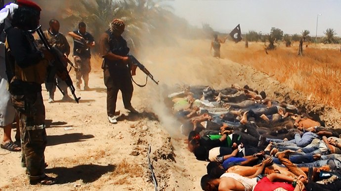 Reţeaua teroristă Stat Islamic, încă o execuţie colectivă extrem de crudă