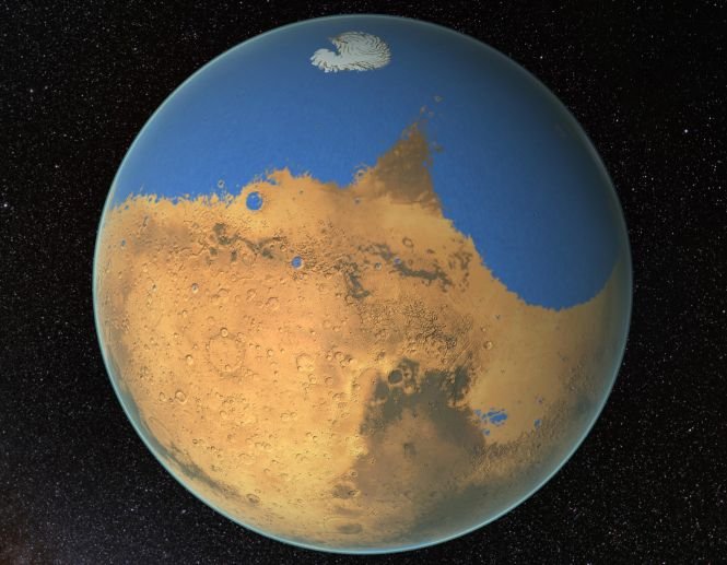 Descoperirea apei pe Marte, &quot;aproape anecdotică&quot;. Cine râde de anunţul NASA