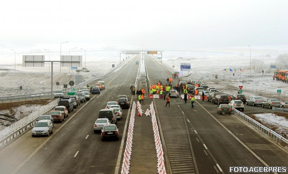 O bucată din nou-inaugurata autostradă Orăștie-Sibiu va fi demolată