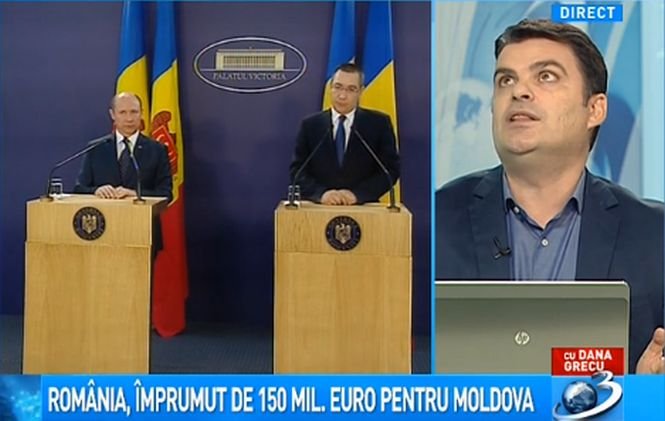 Radu Tudor: Noi vrem cu 150 de milioane de euro să scoatem Moldova de sub influenţa Rusiei?