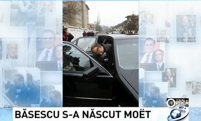 Deziluzia optică: Băsescu s-a născut Moët