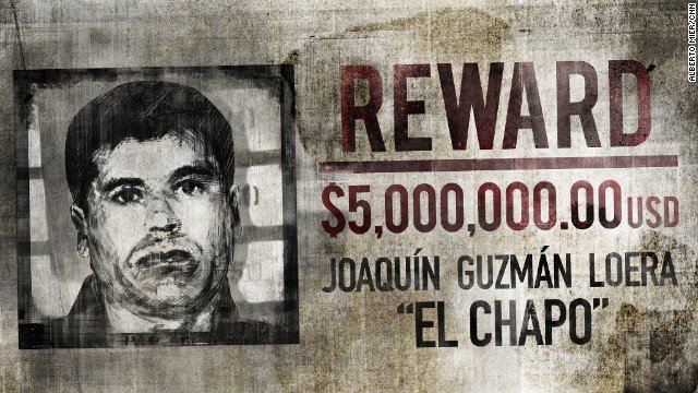 Baronul mexican al drogurilor, &quot;El Chapo&quot;, rănit în timp ce fugea de autorităţi