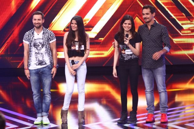 X Factor. Horia Brenciu îi face lipeala lui Dani Oţil cu o concurentă