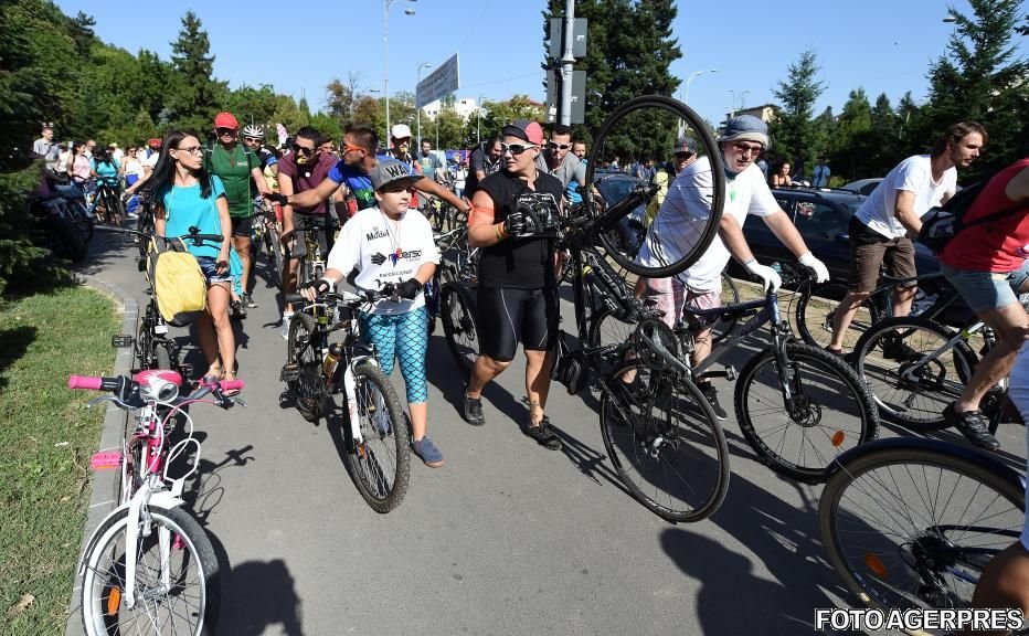 100 kilometri de piste pentru biciclete în București, pe 61 de străzi