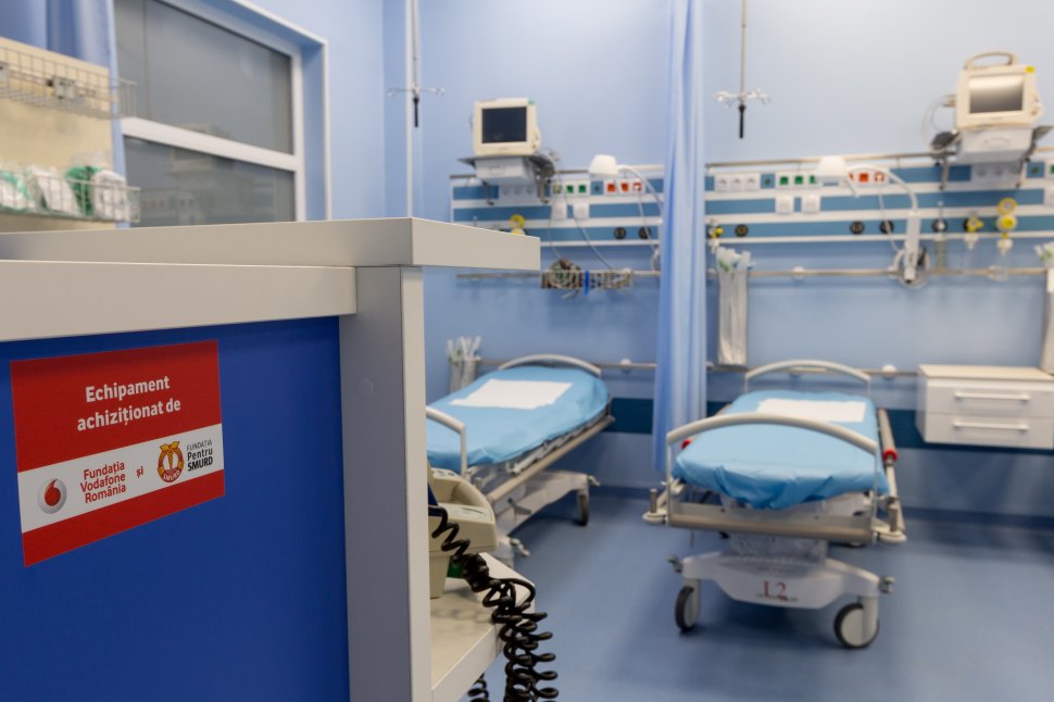 Fundatia Vodafone Romania  investeste 300.000 euro in dotarea Unitatii de Primiri Urgente a Spitalului Clinic de Urgenta “Grigore Alexandrescu